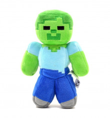 Minecraft plush pack ! Character: Steve Zombie- 18 cm + Bratara CADOU foto