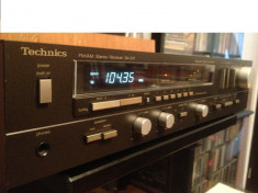 Amplificator/Tuner Stereo TECHNICS SA 212 - Impecabil/Vintage/made in Japan foto