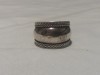 Blocat = INEL argint ARVI INDIA etnic TRIBAL cu 2 BRAURI vechi LAT vintage DE EFECT