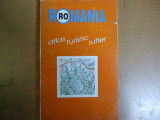 Romania atlas turistic rutier 164 harti color 032