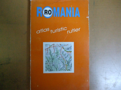 Romania atlas turistic rutier 164 harti color 032 foto