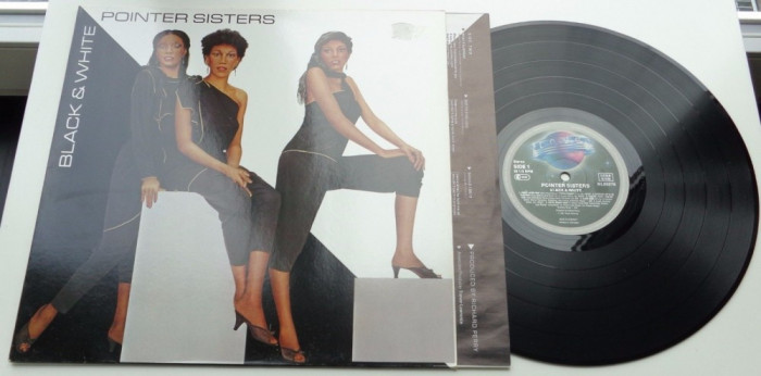 Pointer Sisters - Black &amp; White (1981, Planet) Disc vinil album original