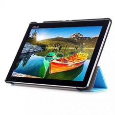 Husa Slim pentru tableta Asus ZenPAD Z301MFL / Z301ML / Z300M / Z300C Light Blue foto