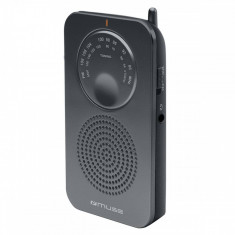 Radio portabil MUSE M-01 RS Negru foto