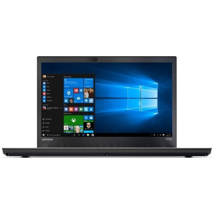 Laptop Lenovo ThinkPad T470 14 inch Full HD Touch Intel Core i7-7500U 16GB DDR4 512GB SSD 4G FPR Windows 10 Pro Black foto mare Laptop Lenovo ThinkPad T470 14 inch Full HD Touch Intel Core i7-7500U 16GB DDR4 512GB SSD 4G FPR Windows 10 Pro Black foto mare