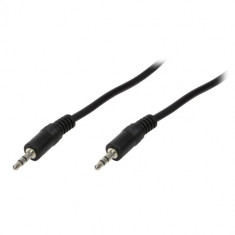 Cablu audio Logilink CA1053 Jack 3.5mm Male - Jack 3.5mm Male 10m negru foto