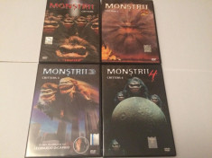 Seria Completa Critters Monstrii - Filme Horror Set 4 DVD-uri Originale foto