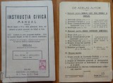 Cumpara ieftin Dedulescu , Instructia civica ; Manual clasa a IV -a gimnazii , Ploiesti , 1936