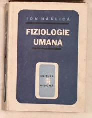 Fiziologie Umana, de Ion Haulica 1989 foto