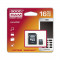 Card Goodram microSDHC 16GB cu adaptor SD