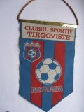 Fanion Clubul Sportiv Tirgoviste - anii 80