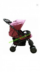 Carucior nou nascut Baby Care K719-Fucsia foto