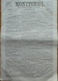 Cumpara ieftin Monitorul , Jurnal oficial al Principatelor Unite , nr. 207 , 1862 , Bucuresti