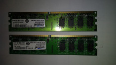 Kit Memorie Ram 2 x 2 Gb DDR2 Desktop Crucial 800 Mhz (42L) foto
