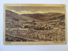 Carte postala Ilva Mica fabrica de cherestea 1941 circulata 1946 foto