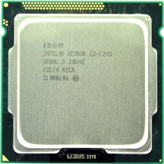 Procesor socket 1155 Intel Xeon 4core/8 threads E3-1245 3.3GHz +cooler foto