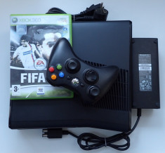 Consola Microsoft Xbox 360 Slim 250Gb Modat RGH jocuri Gratis FIFA 18 GTA 5 foto