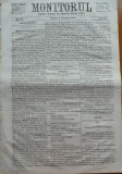 Cumpara ieftin Monitorul , Jurnal oficial al Principatelor Unite , nr. 221 , 1862 , Bucuresti