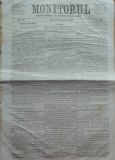 Cumpara ieftin Monitorul , Jurnal oficial al Principatelor Unite , nr. 277 , 1862 , Bucuresti