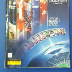 MRHAB LC - ALBUM STICKERE - UEFA - LIGA CAMPIONILOR EUROPENI - ED 2010 - 2011