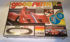 Joc vintage Gioco Pista Polistil, Giocattoli Sciuri, 1:43, Made in Italy, pista foto