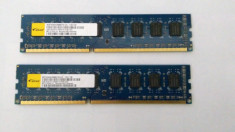 Kit 2 x 2 Gb Ram DDR3 Elixir / Dual chanell / 1333 Mhz PC3-10600U (O13) foto