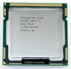 Procesor socket 1156 Intel Core i5 650 3.20 GHz foto