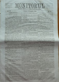 Cumpara ieftin Monitorul , Jurnal oficial al Principatelor Unite , nr. 249 , 1862 , Bucuresti