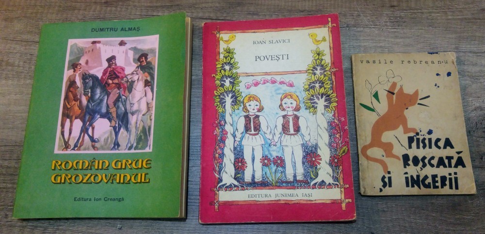 Roman Grue Grozovanul + Povesti Slavici + Pisica roscata si ingerii ...