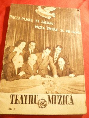 Revista Teatru si Muzica -Nr. 2 , 44 pag. , cu articole despre Birlic foto