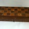 Joc table vechi anii &#039;60, lemn, 26x13x4cm