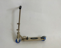 Skate scooter miniatura metal, pliabil, vintage, deosebit, decor, jucarie, 11 cm foto