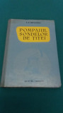 POMPAJUL SONDELOR DE ȚIȚEI / N.D DRĂGOTESCU/ 1961 *