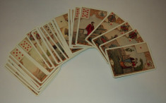 32 carti de joc ghicit tarot ilustrate, set complet foto