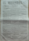 Cumpara ieftin Monitorul , Jurnal oficial al Principatelor Unite , nr. 232 , 1862 , Bucuresti