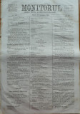 Cumpara ieftin Monitorul , Jurnal oficial al Principatelor Unite , nr. 226 , 1862 , Bucuresti