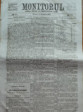 Cumpara ieftin Monitorul , Jurnal oficial al Principatelor Unite , nr. 252 , 1862 , Bucuresti