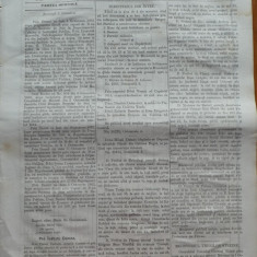 Monitorul , Jurnal oficial al Principatelor Unite , nr. 222 , 1862 , Bucuresti