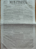 Monitorul , Jurnal oficial al Principatelor Unite , nr. 259 , 1862 , Bucuresti
