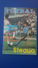 RWX RH - REVISTA FOTBAL STEAUA - 1984 - SUPLIMENT REVISTA VIATA MILITARA foto