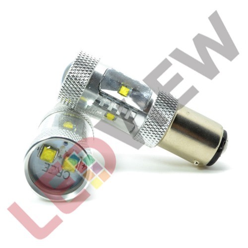 Bec P21W / 1156 cu led CREE putere 30W - Alb Bec P21W / 1156 cu led CREE putere 30W - Alb