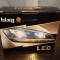 Becuri LED H7 HLXG High Power 72W 8000LM H7 LED 4300K Yellow Noi
