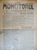 Ziar Muncitorul 1916 Iasi Averescu, Balan, Beresti, Bolsevism, Unire, Tisza. Ziar Vechi Romania