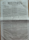Cumpara ieftin Monitorul , Jurnal oficial al Principatelor Unite , nr. 262 , 1862 , Bucuresti