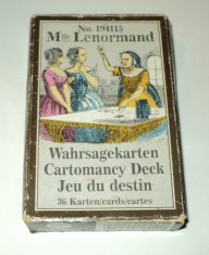 Madame Lenormand , 36 carti tarot Piatnik foto