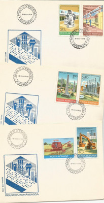 (No4)-FDC-(LP.962)- Industrie romaneasca, foto