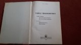 Tabele Trigonometrice - D. I.Ciurileanu