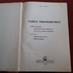 Tabele Trigonometrice - D. I.Ciurileanu