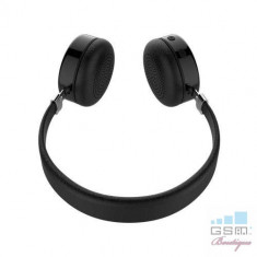 Casti Wireless Bluetooth Stereo iPhone Samsung HTC Negre foto