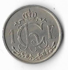 Moneda 1 franc 1946 - Luxemburg foto